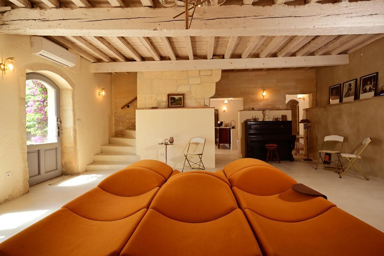 Maison Tara verte au Mas Montredon Arles Extérieur photo