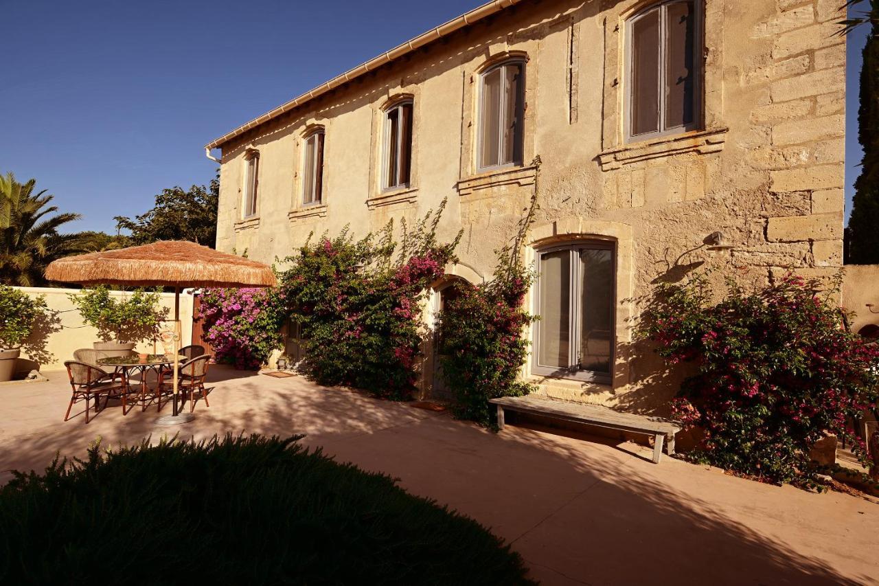 Maison Tara verte au Mas Montredon Arles Extérieur photo